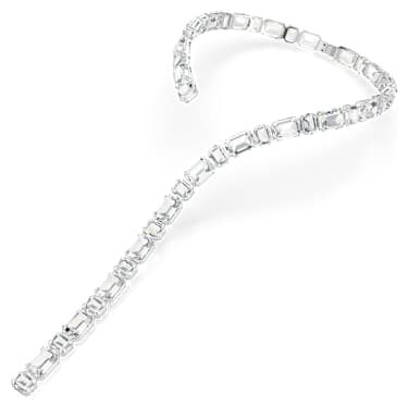 Collier Tennis Millenia, Taille octogonale, Blanc, Métal rhodié - Swarovski, 5705789