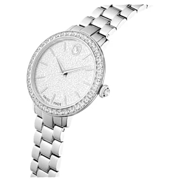 Watch, Swiss Made, Metal bracelet, Silver Tone, Stainless steel - Swarovski, 5706182
