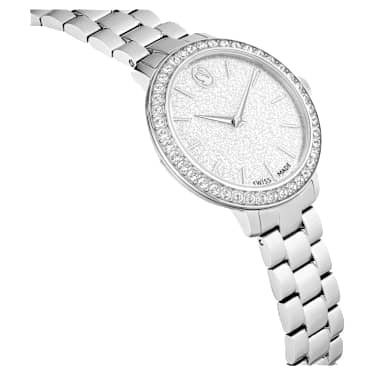 Watch, Swiss Made, Metal bracelet, Silver Tone, Stainless steel - Swarovski, 5706182