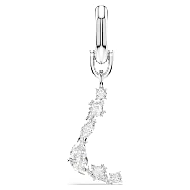 Charm Symbolica, L, Blanc, Métal rhodié - Swarovski, 5706332
