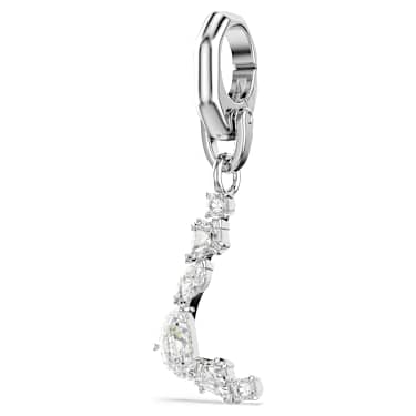 Charm Symbolica, L, Blanc, Métal rhodié - Swarovski, 5706332