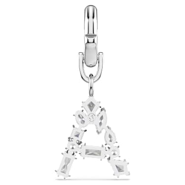 Symbolica Charm, A, Weiß, Rhodiniert - Swarovski, 5706333