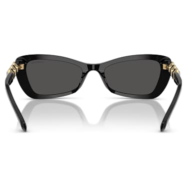 Ochelari de soare, Formă fluture, SK6033, Negri - Swarovski, 5706550