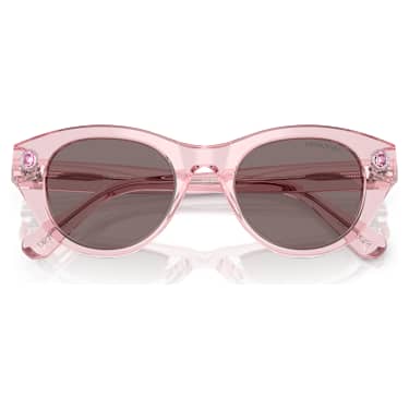 Occhiali da sole, Forma rotonda, SK6025, Rosa - Swarovski, 5706556