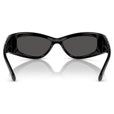 Ochelari de soare, Formă de mască, SK6027, Negri - Swarovski, 5706558