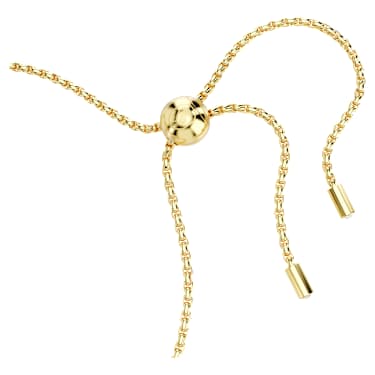 Matrix Armband, Tropfenschliff, Rosa, Goldlegierungsschicht - Swarovski, 5707187