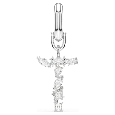 Symbolica Charm, T, Weiß, Rhodiniert - Swarovski, 5707283