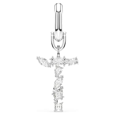 Symbolica Charm, T, Weiß, Rhodiniert - Swarovski, 5707283