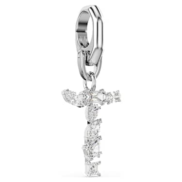 Symbolica Charm, T, Weiß, Rhodiniert - Swarovski, 5707283