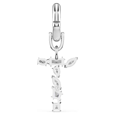 Symbolica Charm, T, Weiß, Rhodiniert - Swarovski, 5707283