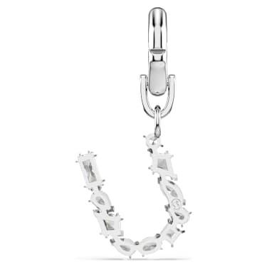 Symbolica Charm, U, Weiß, Rhodiniert - Swarovski, 5707284