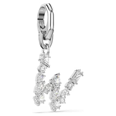 Symbolica Charm, W, Weiß, Rhodiniert - Swarovski, 5707286