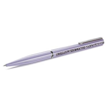 Stylo à bille Crystal Shimmer Glide, Violet, Laqué violet, métal chromé - Swarovski, 5707707
