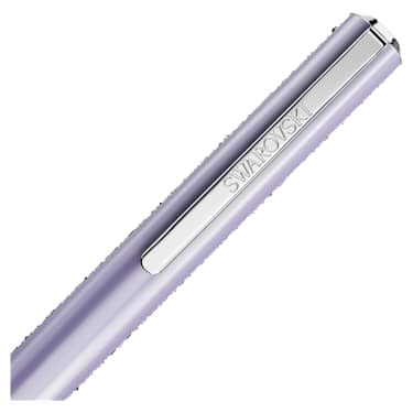Stylo à bille Crystal Shimmer Glide, Violet, Laqué violet, métal chromé - Swarovski, 5707707