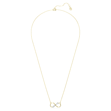 Pendentif Eternity, Diamants créés en laboratoire 0,35 ct tw, Tailles variées, Infini, Or jaune 14 carats - Swarovski, 5708039