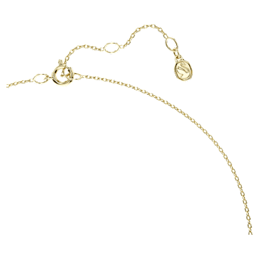 Pendentif Eternity, Diamants créés en laboratoire 0,35 ct tw, Tailles variées, Infini, Or jaune 14 carats - Swarovski, 5708039