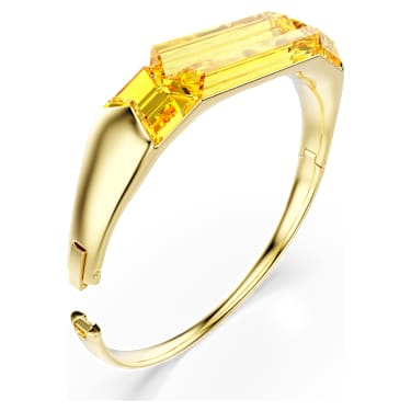 Brazalete Lucent, Amarillo, Baño tono oro - Swarovski, 5708778