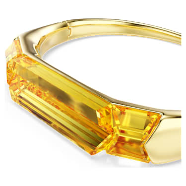 Brazalete Lucent, Amarillo, Baño tono oro - Swarovski, 5708778