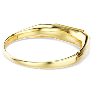 Bracelet-jonc Lucent, Jaune, Placage de ton or - Swarovski, 5708778