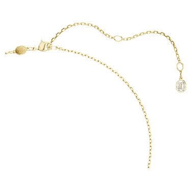 Lucent 펜던트, 옥타곤 쉐입, 옐로우, 골드 톤 플래팅 - Swarovski, 5708781