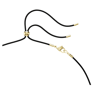 Obesek Lucent, Osemkotna oblika, Rumena, PVD zlatega odtenka - Swarovski, 5708781