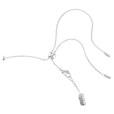 Matrix Halsband, Rundschliff, Weiß, Rhodiniert - Swarovski, 5708936