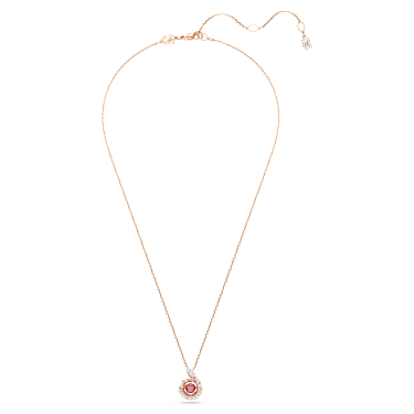 Pendentif Snake, Tailles variées, Année du Serpent, Rouge, Doré à l’or rose 18 carats (750/1000) - Swarovski, 5709089