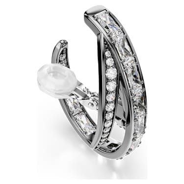 The Vienna Collection Ohrspangen Set (3), Feder, Rutheniert - Swarovski, 5709267