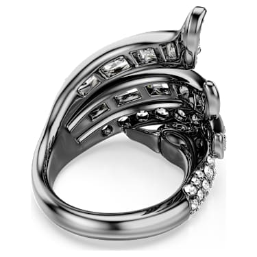 The Vienna Collection gyűrű, Hattyú, Fehér, Ruténium bevonattal - Swarovski, 5709285