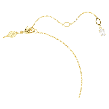 Wisiorek Idyllia, Szlify różnorodne, Muszla, Zielony, Powłoka w odcieniu złota - Swarovski, 5709377