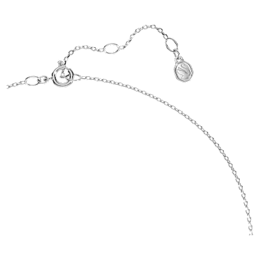 Přívěsek Eternity, Laboratorně pěstované diamanty 0,2 ct tw, Hruškovitý tvar, Infinity, 18K bílé zlato - Swarovski, 5709796