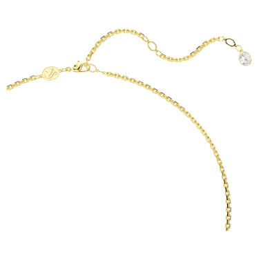 Idyllia 链坠和胸针, 混合切割, 密镶, 蝴蝶, 流光溢彩, 金色饰面 - Swarovski, 5709951