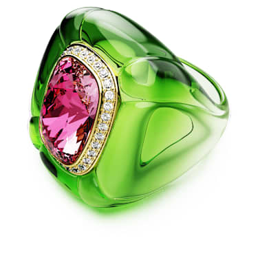 Anello cocktail Dulcis, Taglio Cushion, Pavé, Multicolore - Swarovski, 5709968