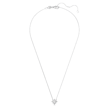 Galaxy pendant, Lab-grown diamonds 1.05 ct tw, Round shape, 14K white gold - Swarovski, 5710683
