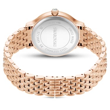 Relógio Imber, Fabrico suíço, Pulseira de metal, Tom ouro rosa, Acabamento em rosa dourado - Swarovski, 5713883