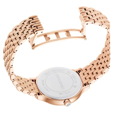 Relógio Imber, Fabrico suíço, Pulseira de metal, Tom ouro rosa, Acabamento em rosa dourado - Swarovski, 5713883