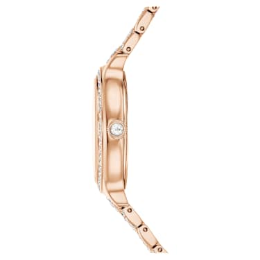 Relógio Imber, Fabrico suíço, Pulseira de metal, Tom ouro rosa, Acabamento em rosa dourado - Swarovski, 5713883