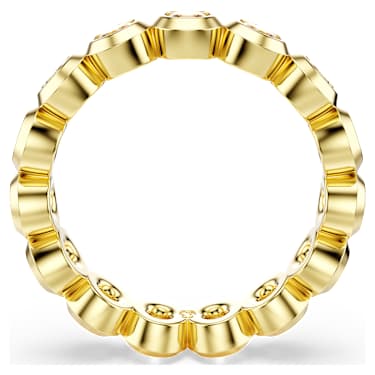 Anello Imber, Taglio Round, Bianco, Placcato color oro - Swarovski, 5714309