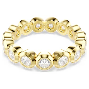 Anel Imber, Lapidação redonda, Branco, Acabamento em ouro de 18 quilates - Swarovski, 5714312