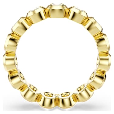Prsten Imber, Kulatý výbrus, Bílá, Povrchová úprava z 18k zlata - Swarovski, 5714312