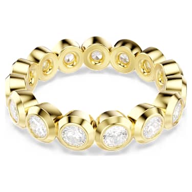Anel Imber, Lapidação redonda, Branco, Acabamento em ouro de 18 quilates - Swarovski, 5714312