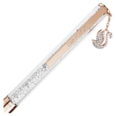 Crystalline golyóstoll, Hattyú, Rózsaarany-tónusú bevonattal - Swarovski, 5714959