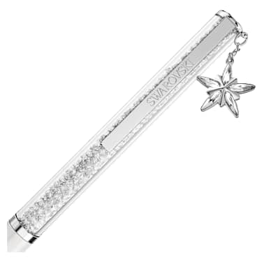 Crystalline 圆珠笔, 白色, 白色漆面，镀铬 - Swarovski, 5717136