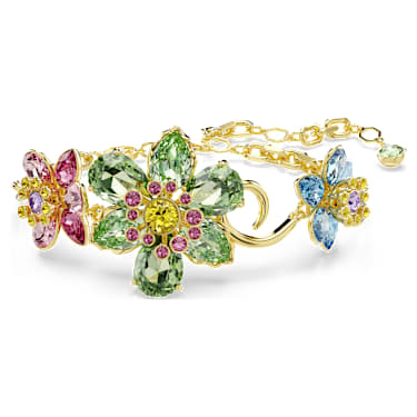 Braccialetto Identificativo Per Bambini Fiori Multicolore - Morbido, Riutilizzabile, Con Chiusura Sicura