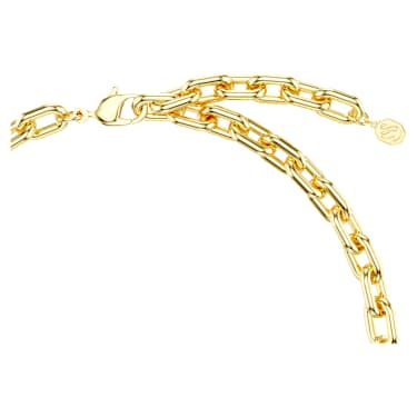 Collier Idyllia, Tailles variées, Pavé, Fleur, Multicolore, Placage de ton or - Swarovski, 5717157