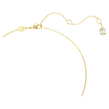 Idyllia Y pendant, Mixed cuts, Flower, Multicolored, Gold-tone plated - Swarovski, 5717158