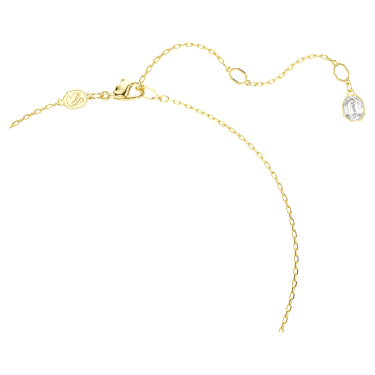 Pendente a Y Idyllia, Taglio misto, Fiore, Multicolore, Finitura oro 18K - Swarovski, 5717158