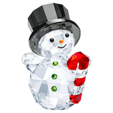 Joyful Snowman with Candy Cane - Swarovski, 5717265