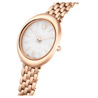 Imber 手錶, 瑞士製造, 金屬手鏈, 金色, 玫瑰金色潤飾 - Swarovski, 5717532