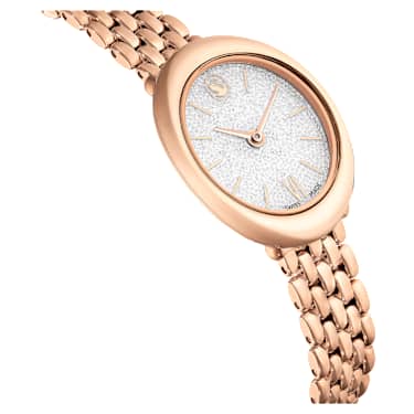 Imber watch, Swiss Made, Metal bracelet, Gold tone, Rose gold-tone finish - Swarovski, 5717532